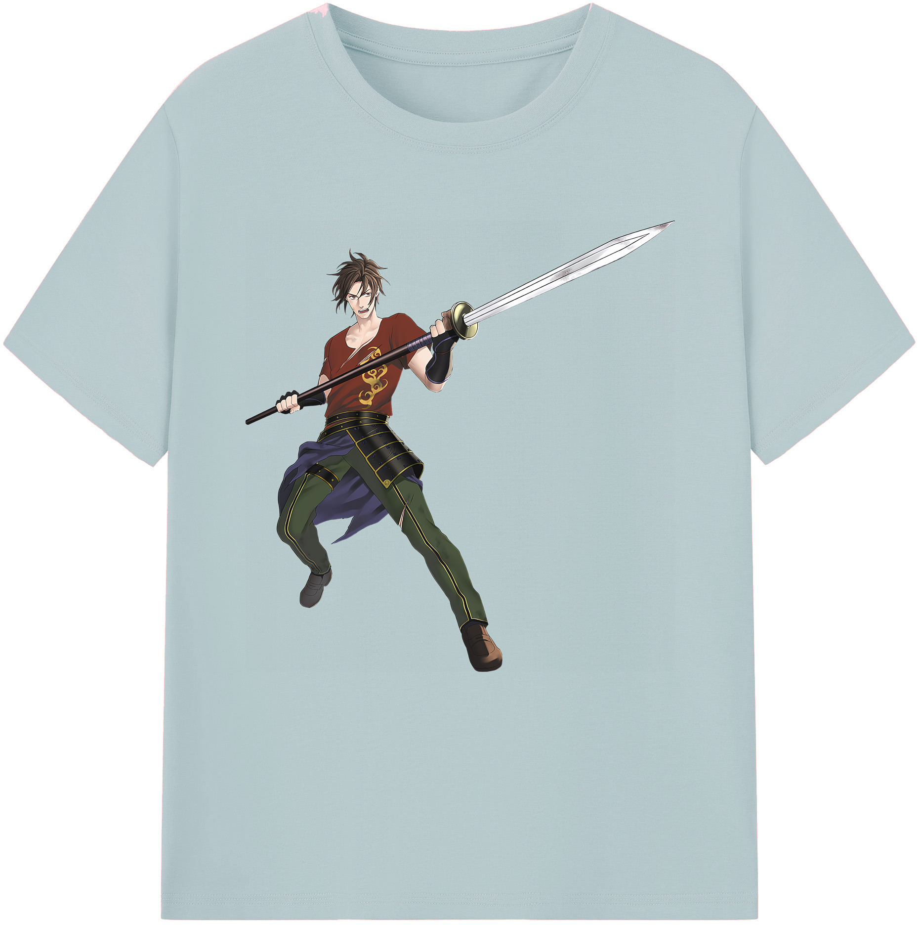 （画像用） 刀剣乱舞 Touken Ranbu 綿100％半袖Tシャツ（フロントプリント）